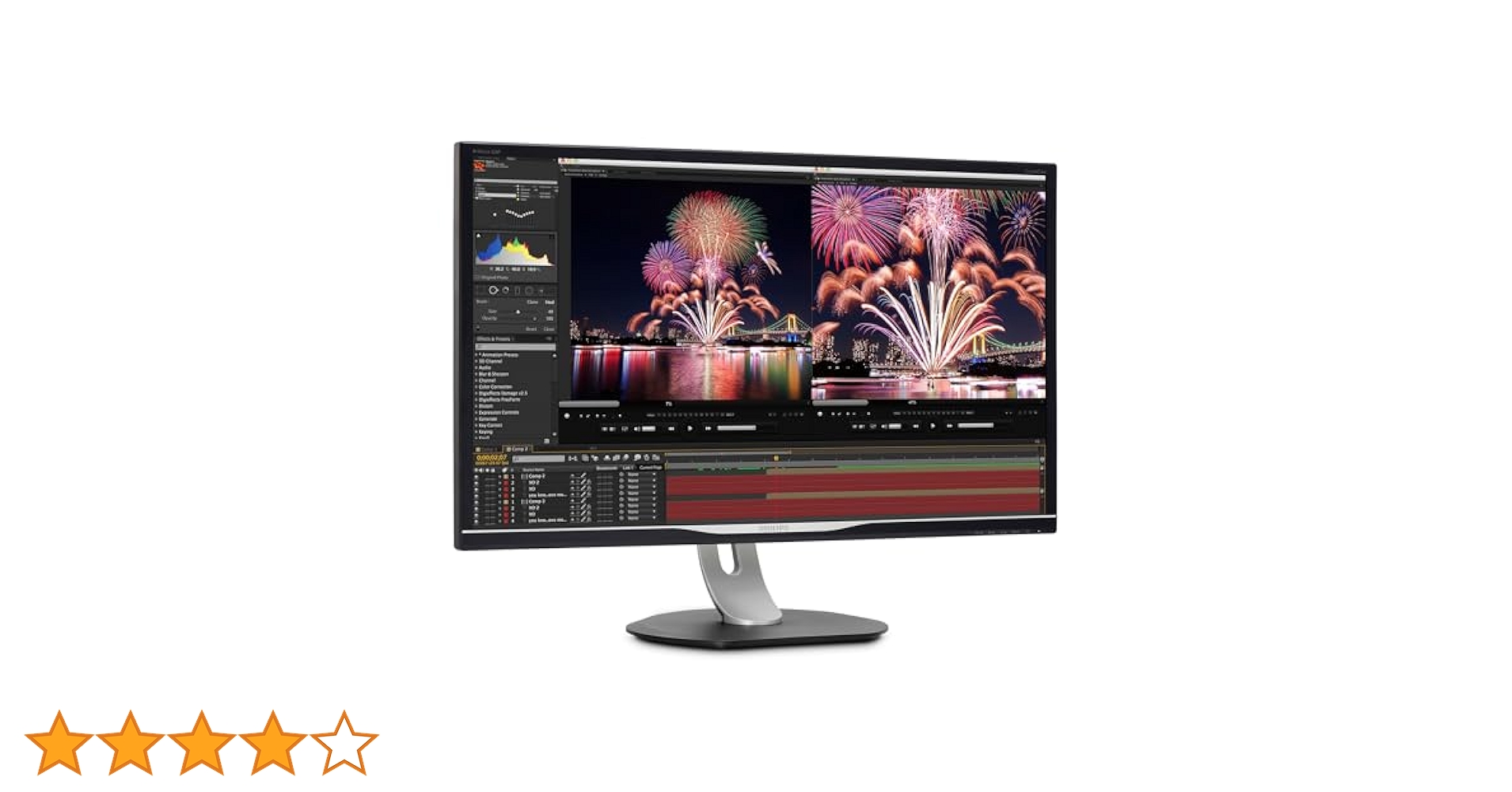 Philips 328P6AUBREB - 32 Inch QHD Widescreen Monitor, 60Hz